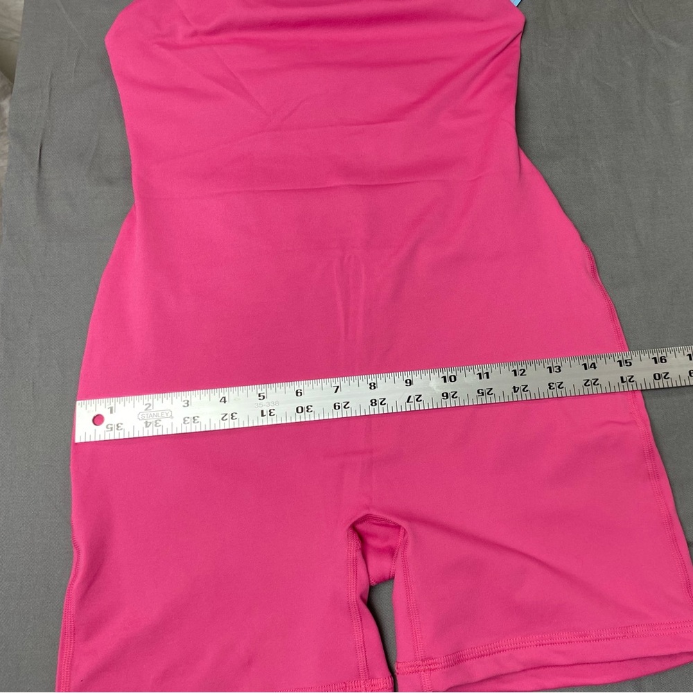 Fleo Bodysuit Small Pink Activewear Singlet One Piece Weightlifting NEW - Picture 12 of 15